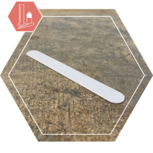 White plastic spatula