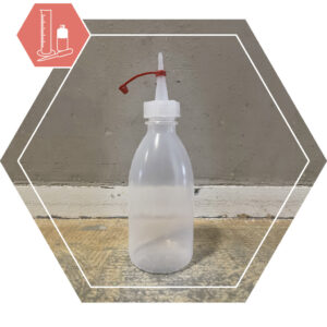 Dropper bottle LDPE 250 ml w spout cap