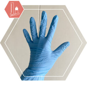 Gloves nitril S 100 pcs