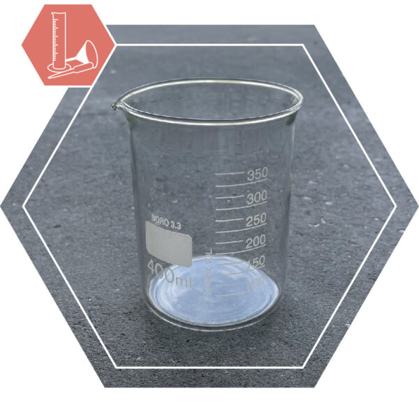 Bekerglas borosilicaat LM 400 ml