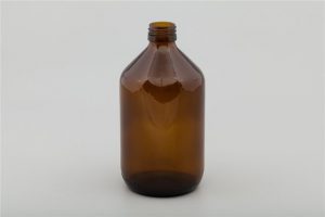 Bottle BRUNO DIN28 brown glass 500 ml